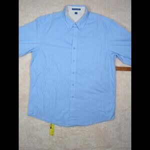 Port Authority Men's Long Sleeve Button-down Pocketed Shirt Extra Large